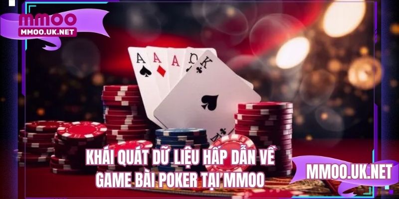 Khái quát dữ liệu hấp dẫn về game bài poker tại MMOO
