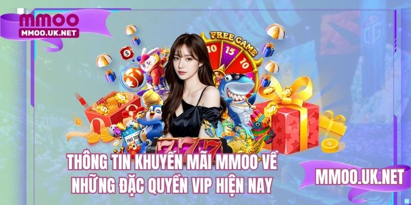Thông tin khuyến mãi MMOO về những đặc quyền VIP hiện nay